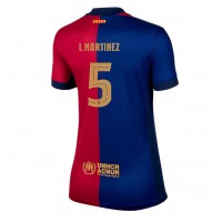 Barcelona Inigo Martinez #5 Hjemmedrakt Dame 2024-25 Kortermet